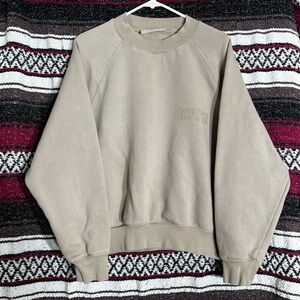 FEAR OF GOD ESSENTIALS Logo Cotton-Blend Jersey Sweatshirt